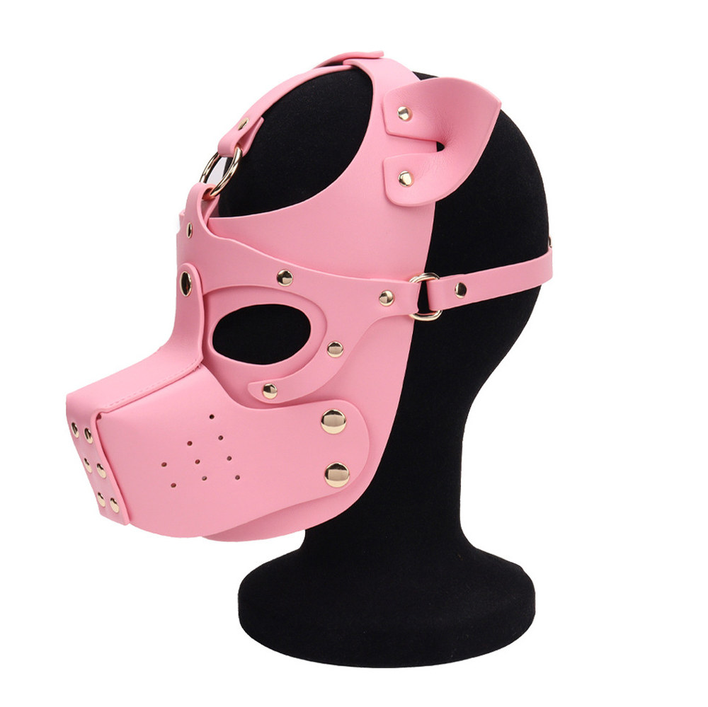 (image for) Double Color Dog Bondage Hood