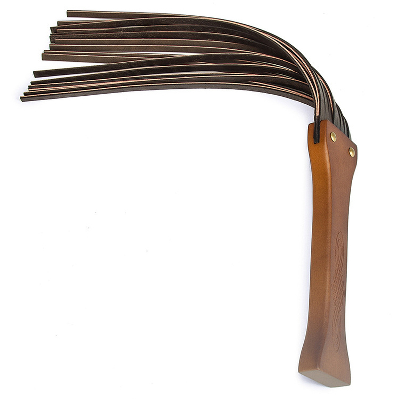 (image for) Cowhide Tassel Fun Wooden Flogger