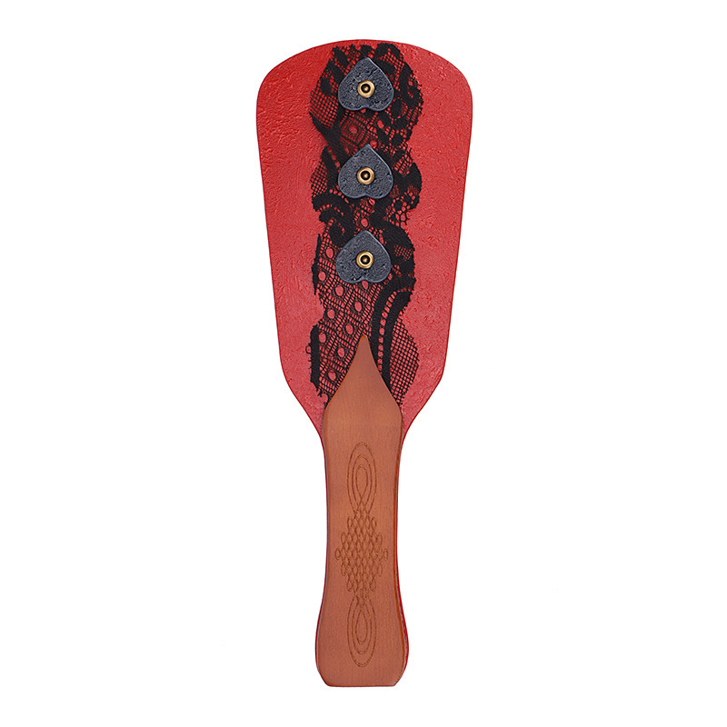 (image for) Wooden Handle Heart Paddle
