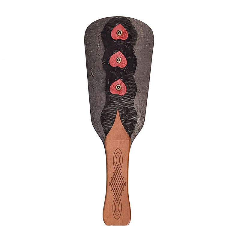 (image for) Wooden Handle Heart Paddle