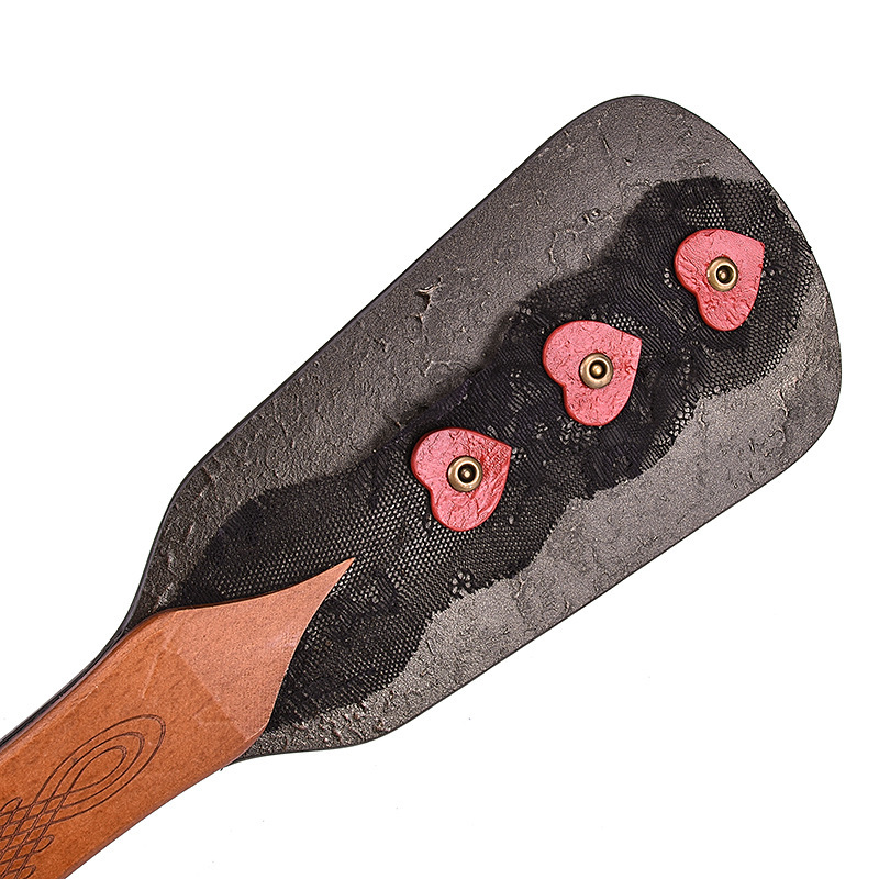 (image for) Wooden Handle Heart Paddle