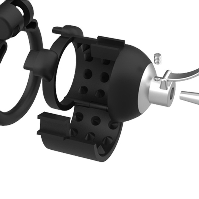 (image for) Wolf Tooth Chastity Cage With Penis Plug