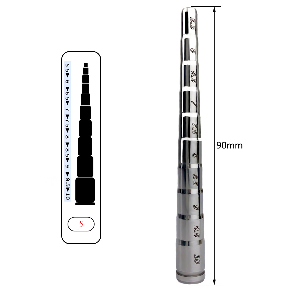 (image for) Steel Penis Plug With Scale Kit