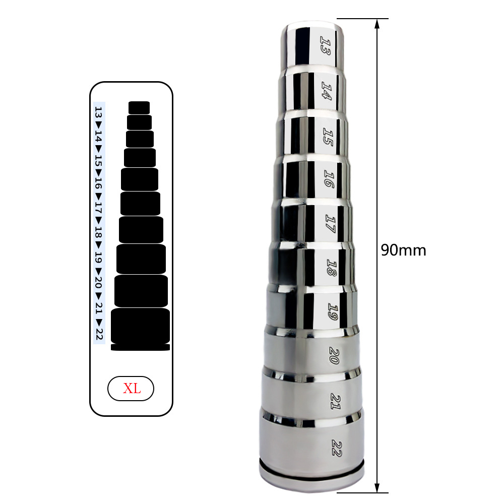 (image for) Steel Penis Plug With Scale Kit
