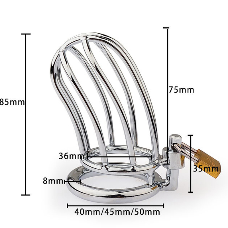 (image for) Classic Small Banana Chastity Cage