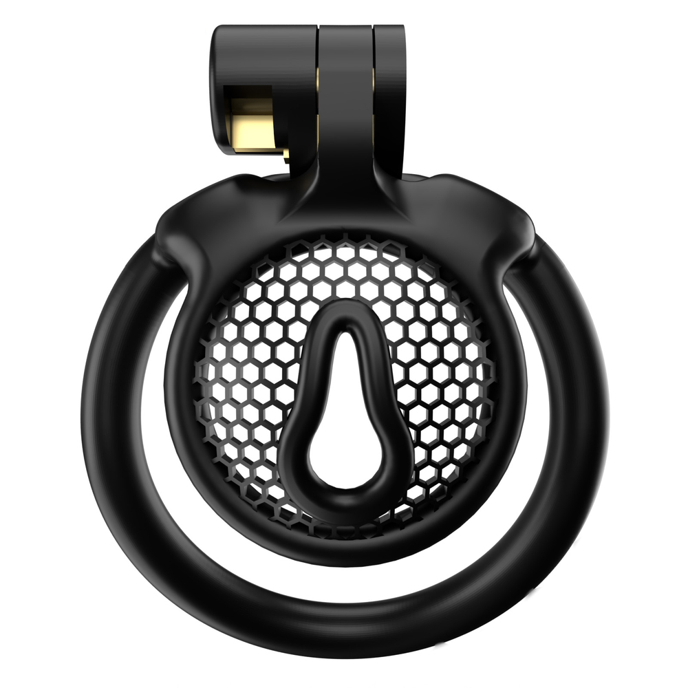 (image for) Sissy Chastity Cage With 5 Arc Rings- CX1