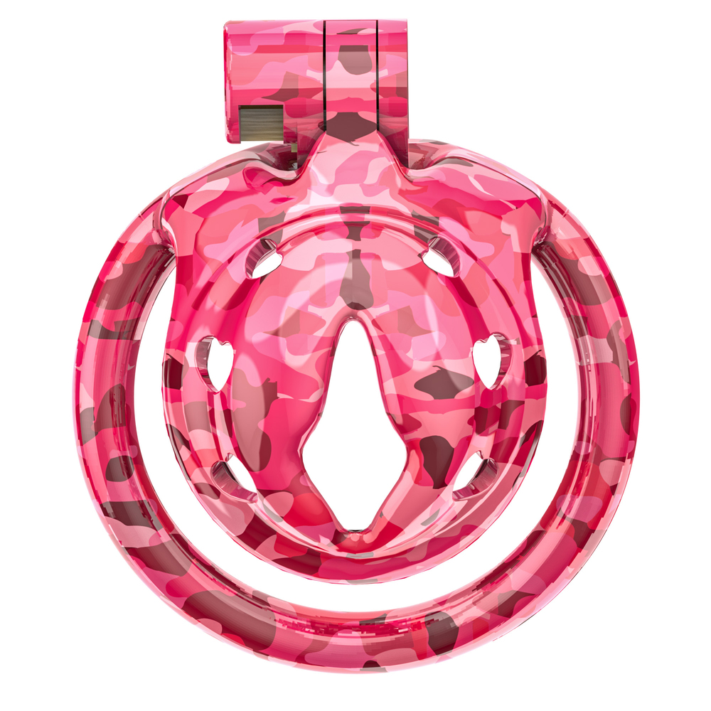 (image for) Small WX-1 Sissy Chastity Cage With 5 Arc Rings
