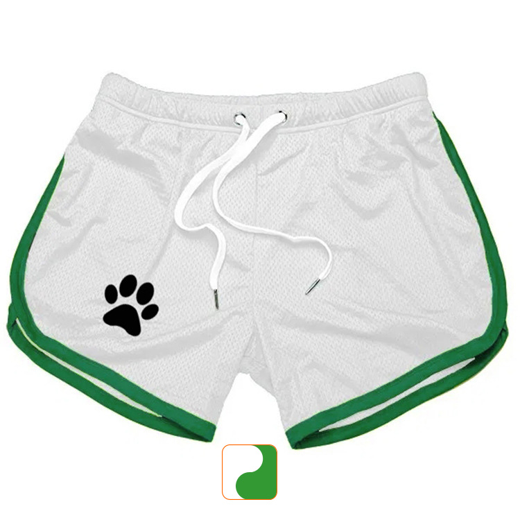 (image for) Mesh Paw Print Short