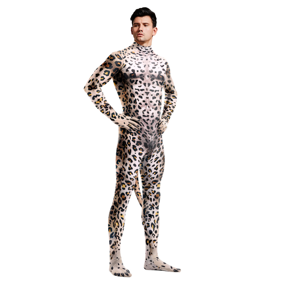 (image for) Animal Cosplay Costume - Leopard