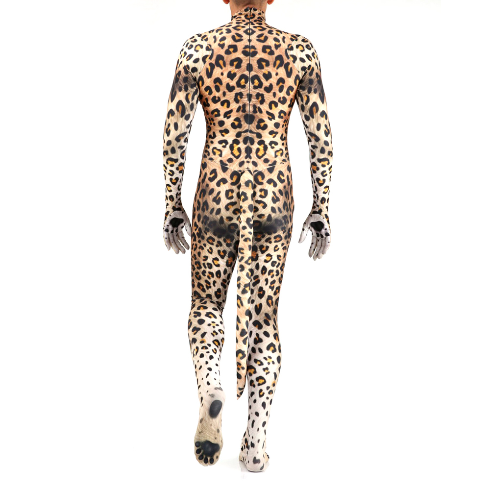 (image for) Animal Cosplay Costume - Leopard