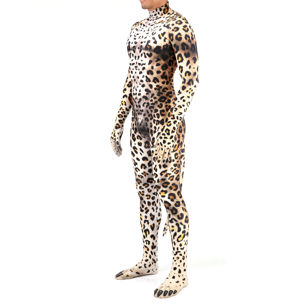(image for) Animal Cosplay Costume - Leopard