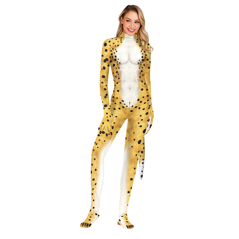 (image for) Animal Cosplay Costume - Cheetah