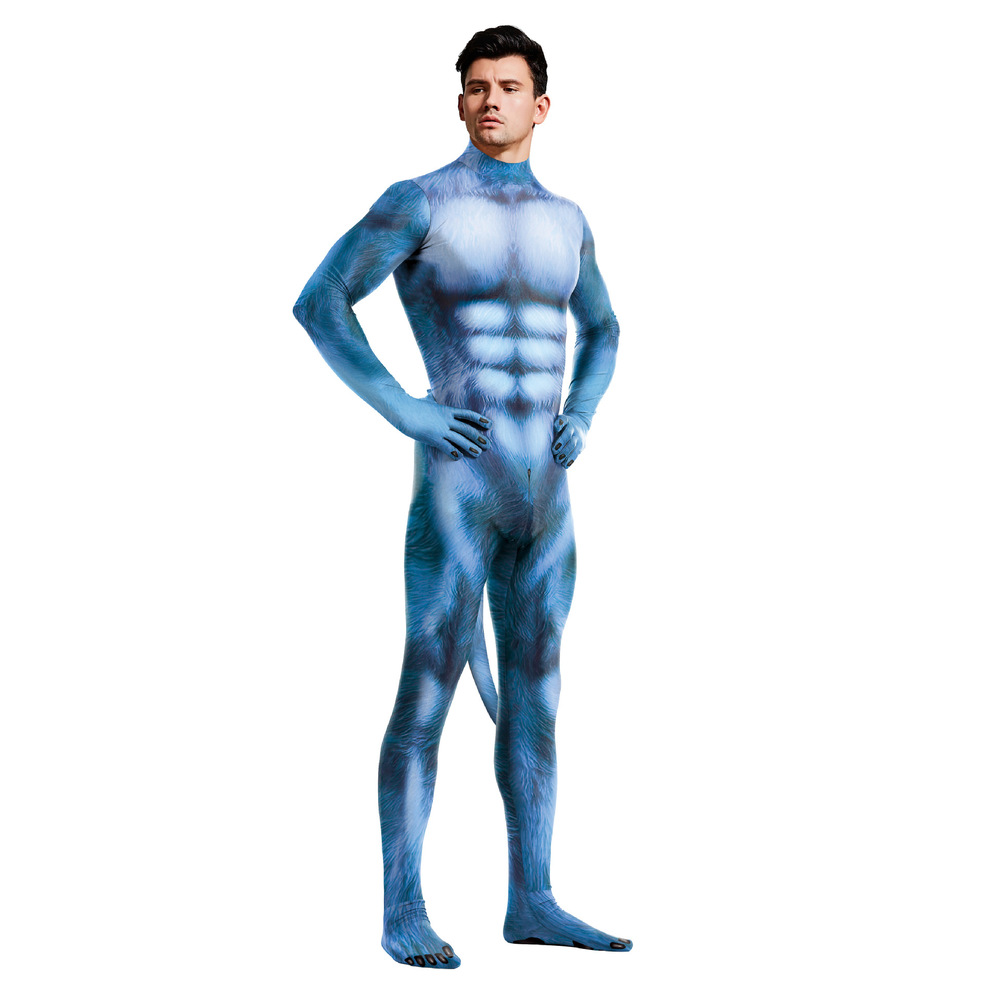 (image for) Animal Cosplay Costume - Color Blue