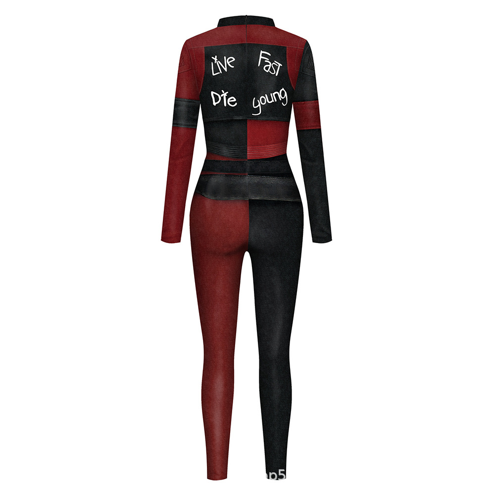 (image for) Joker Halloween Cosplay Costume Jumpsuit
