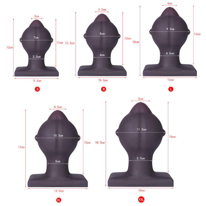 (image for) Nipple Liquid Silicone Gay Anal Plug