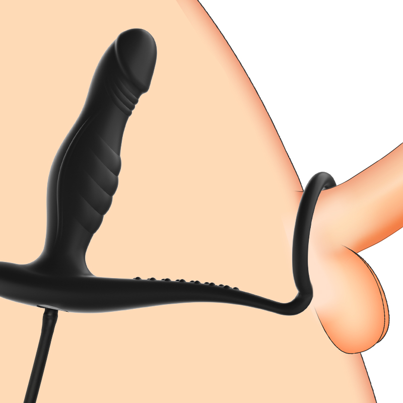 (image for) Inflatable Anal Plug Cock Ring