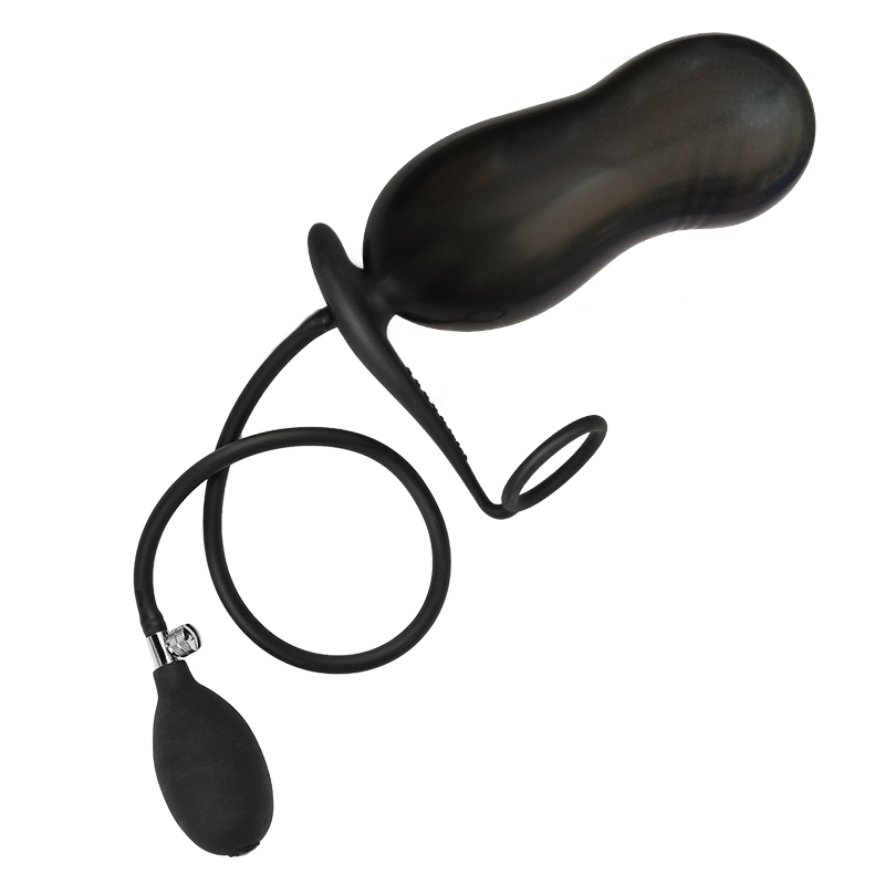 (image for) Inflatable Anal Plug Cock Ring