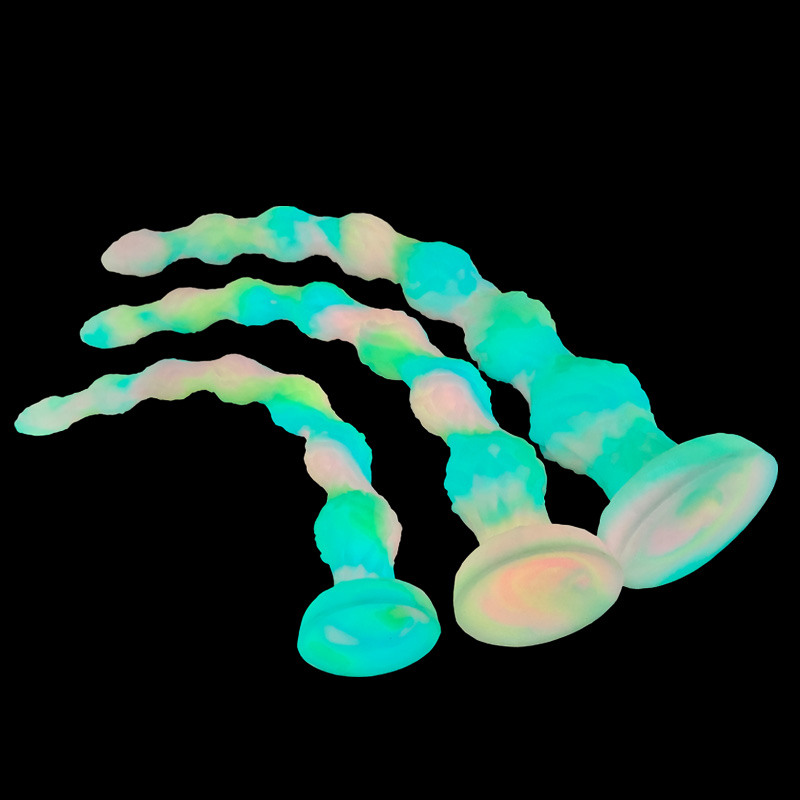 (image for) Rattan Long Anal Beads With Luminous