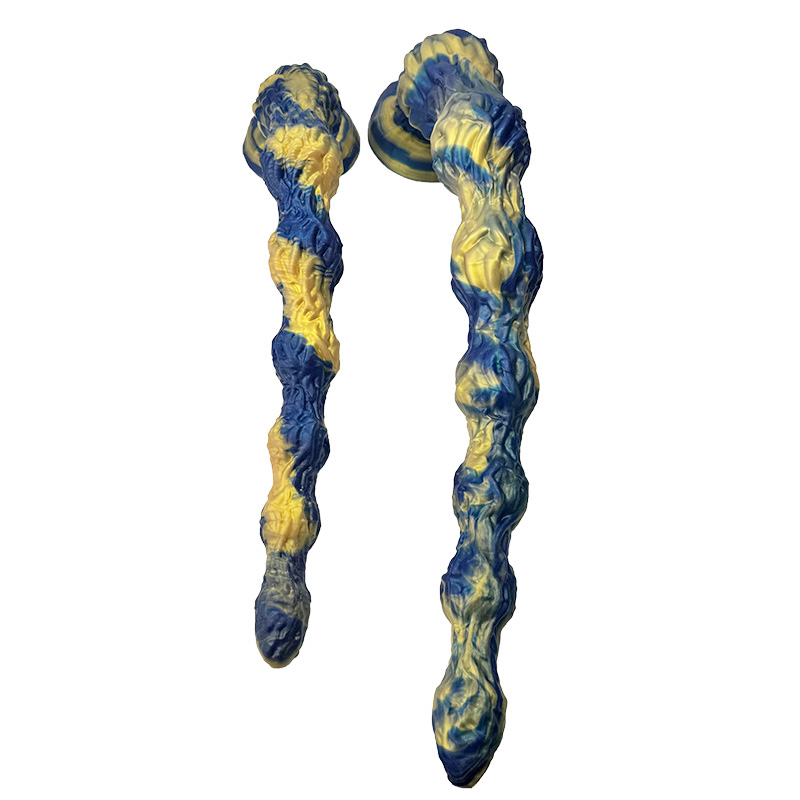 (image for) Rattan Mixed Color Extreme Long Anal Beads