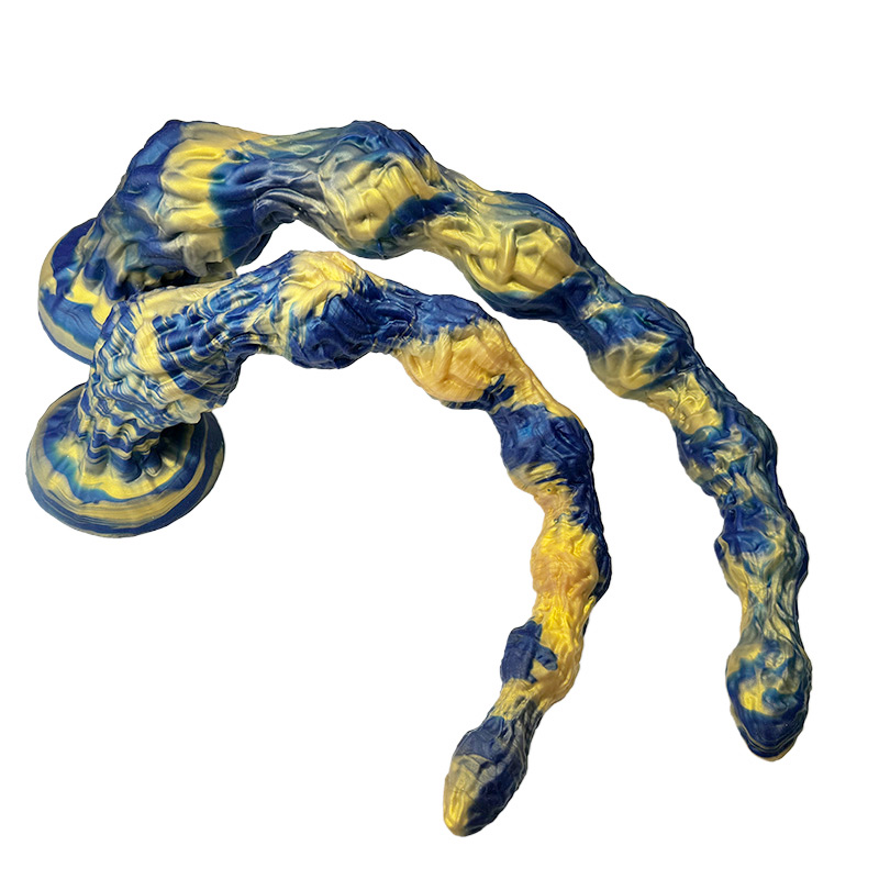 (image for) Rattan Mixed Color Extreme Long Anal Beads