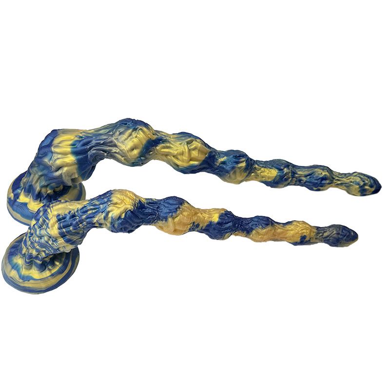 (image for) Rattan Mixed Color Extreme Long Anal Beads