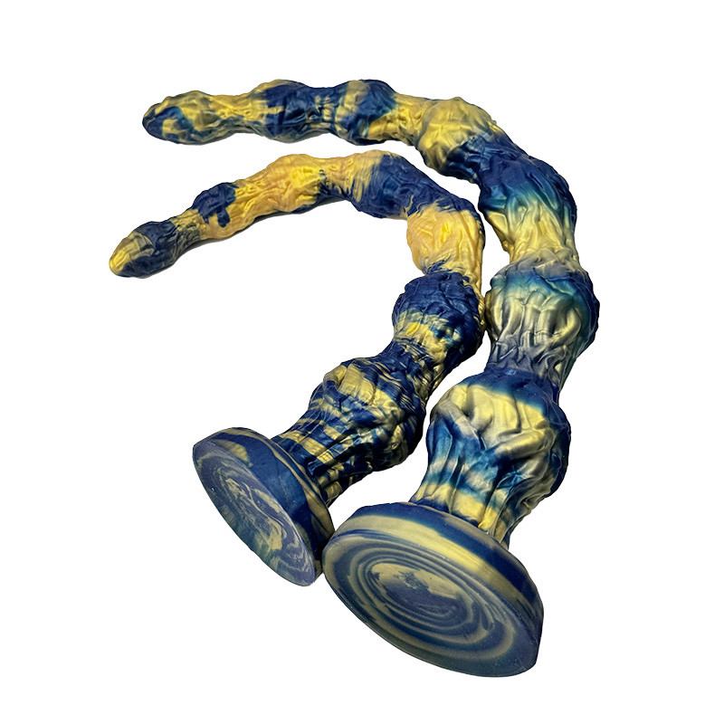 (image for) Rattan Mixed Color Extreme Long Anal Beads