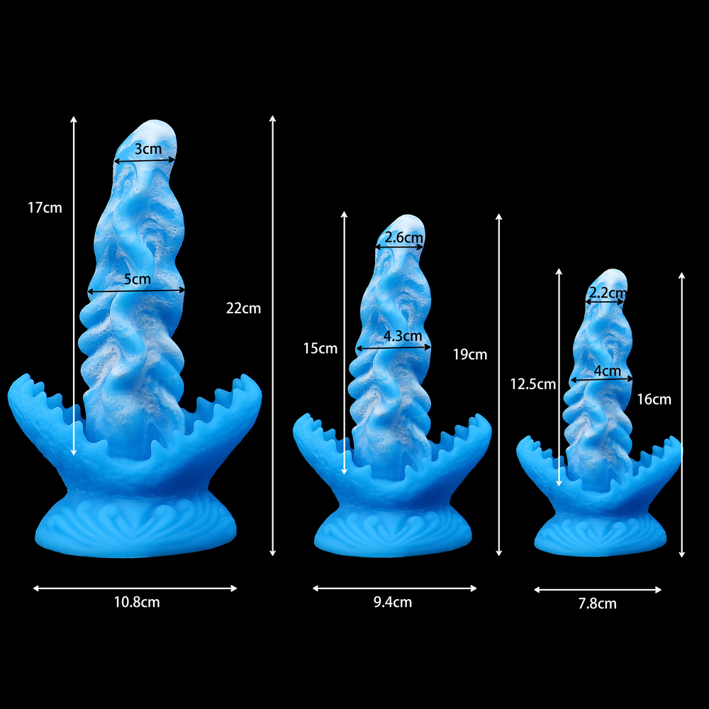 (image for) Xitass Colorful Silicone Butt Plug