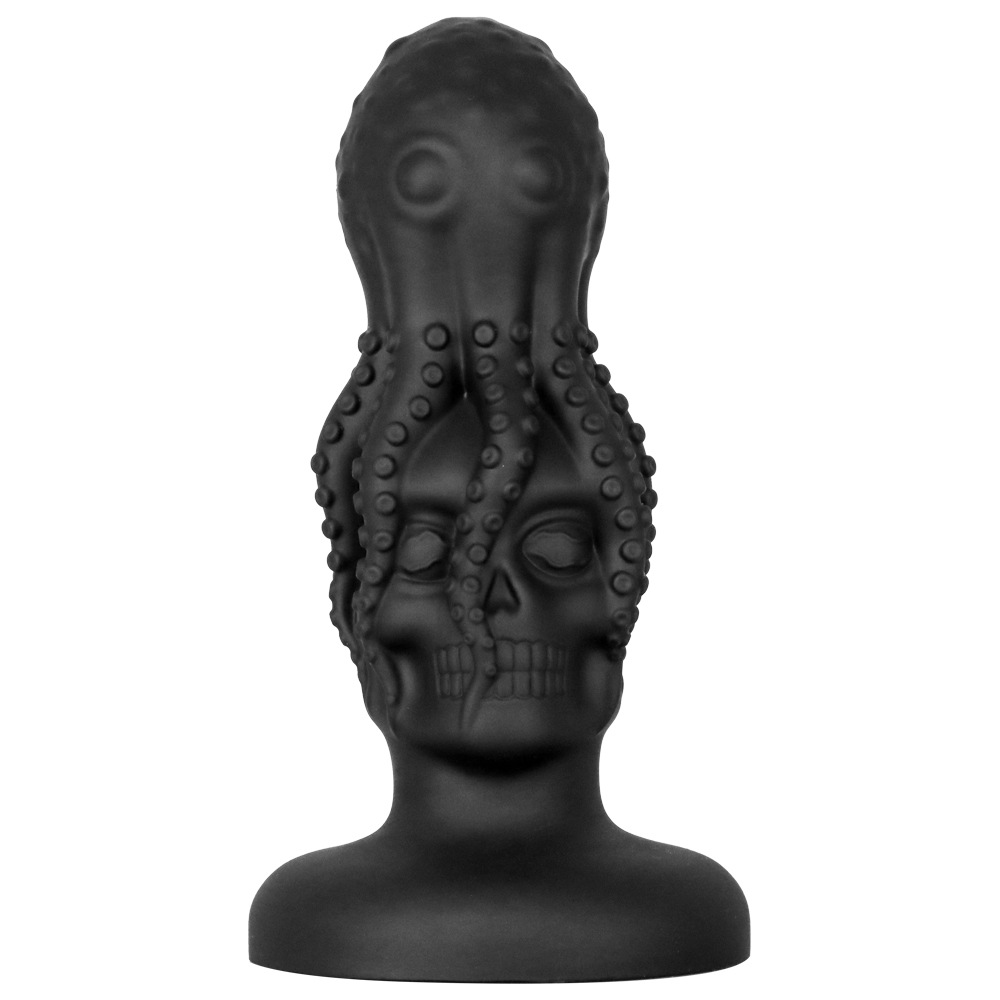Octopus Skull Silicone Anal Plug