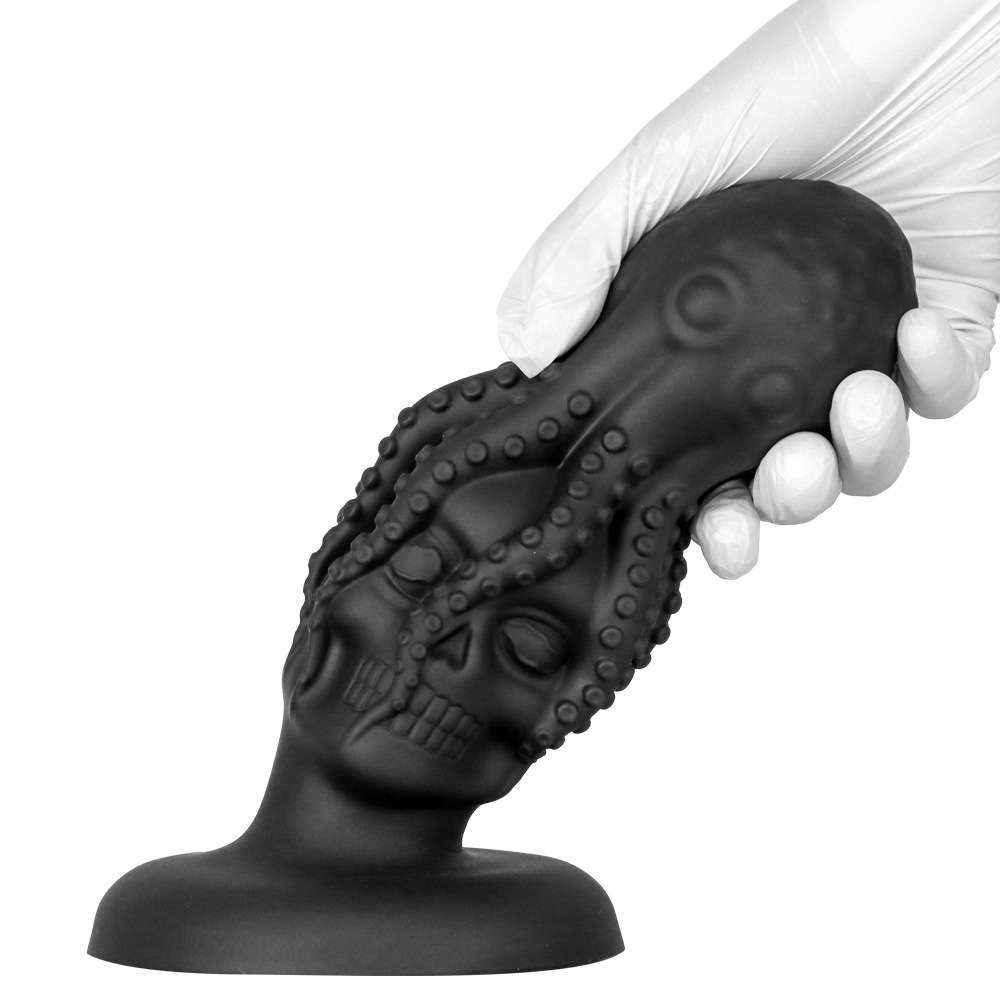 (image for) Octopus Skull Silicone Anal Plug