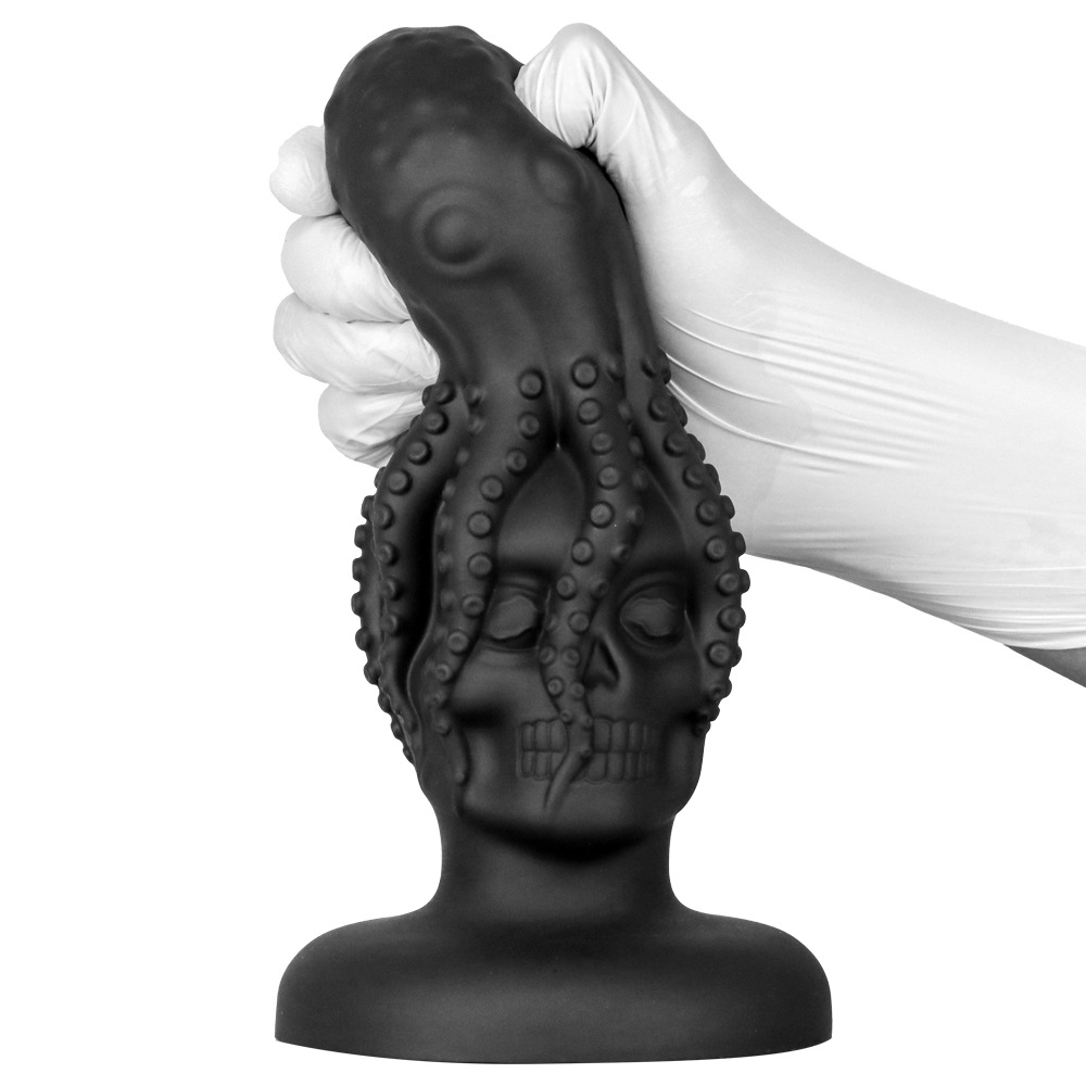 (image for) Octopus Skull Silicone Anal Plug