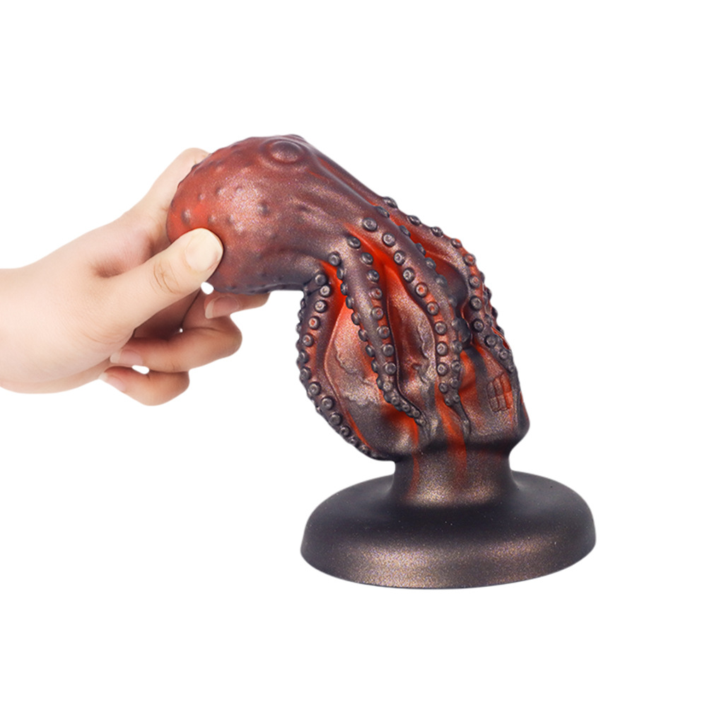 (image for) Octopus Skeleton Alien Multi-Color Butt Plug
