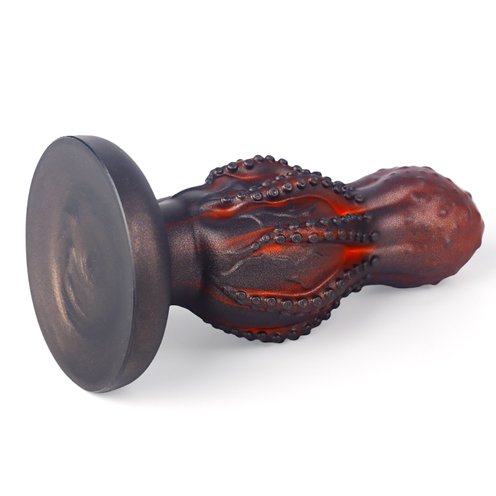 (image for) Octopus Skeleton Alien Multi-Color Butt Plug