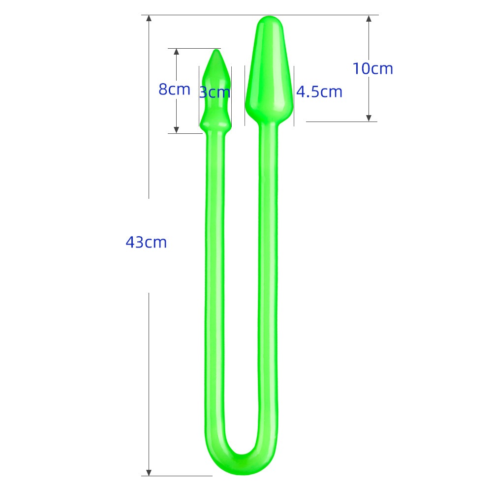 (image for) Super Long Double Head Anal Plug