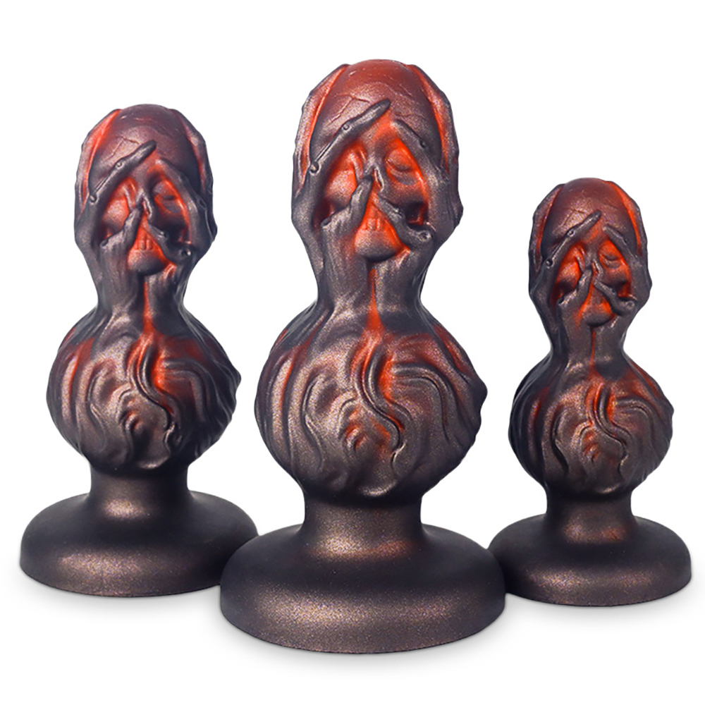 Sacrilegious Skull Multi-Color Butt Plug