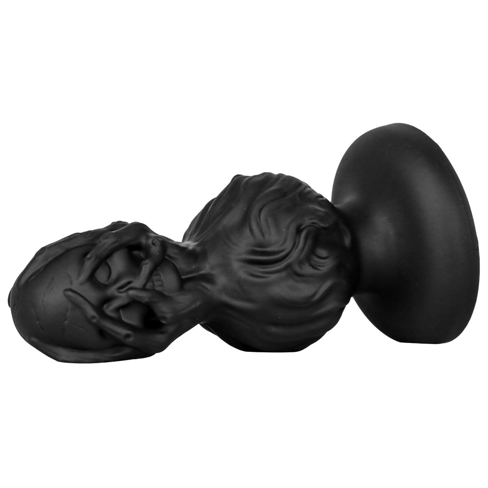 (image for) Sacrilegious Skull Black Butt Plug