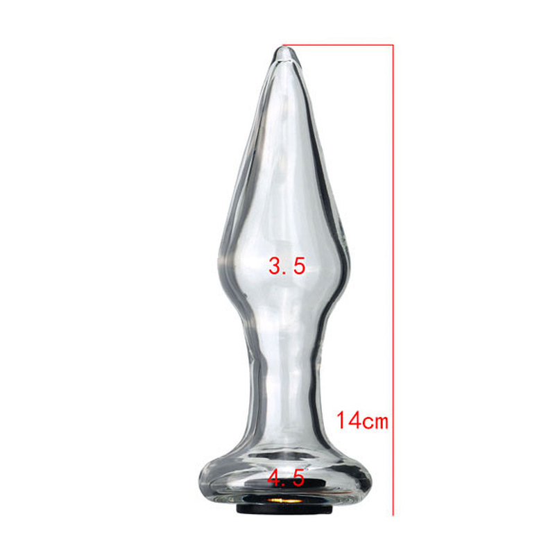 (image for) Hollow Cone Glass Plug