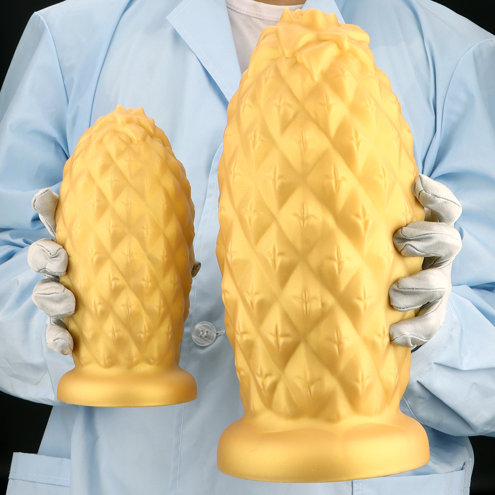 Pineapple Huge Butt Plug - Silicone