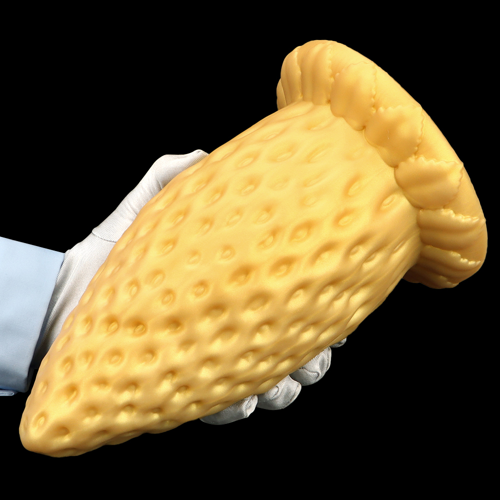 (image for) Strawberry Huge Butt Plug - Silicone