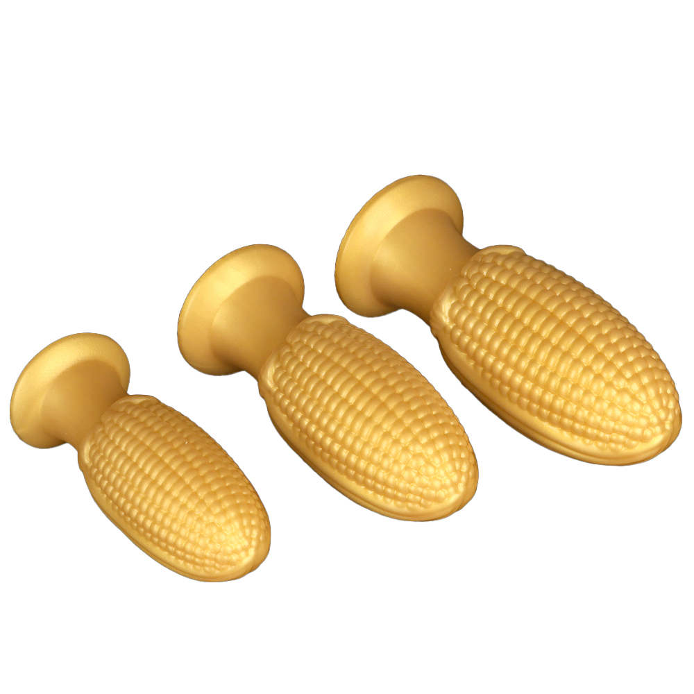 (image for) Corn Huge Butt Plug - Silicone