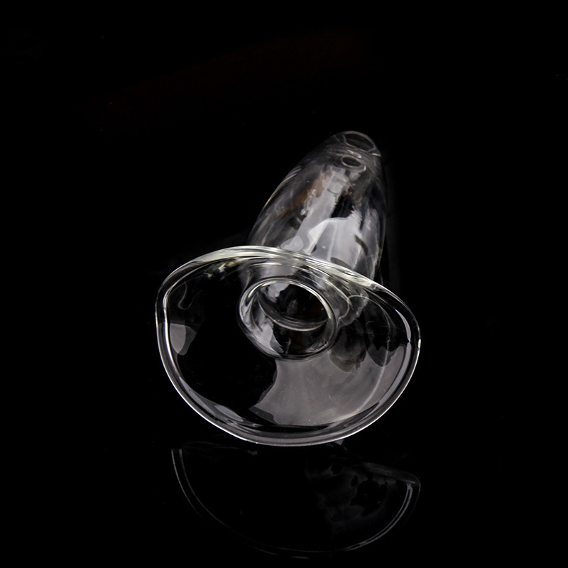 (image for) Glass Crystal Hollow Anal Trainer Butt Plug