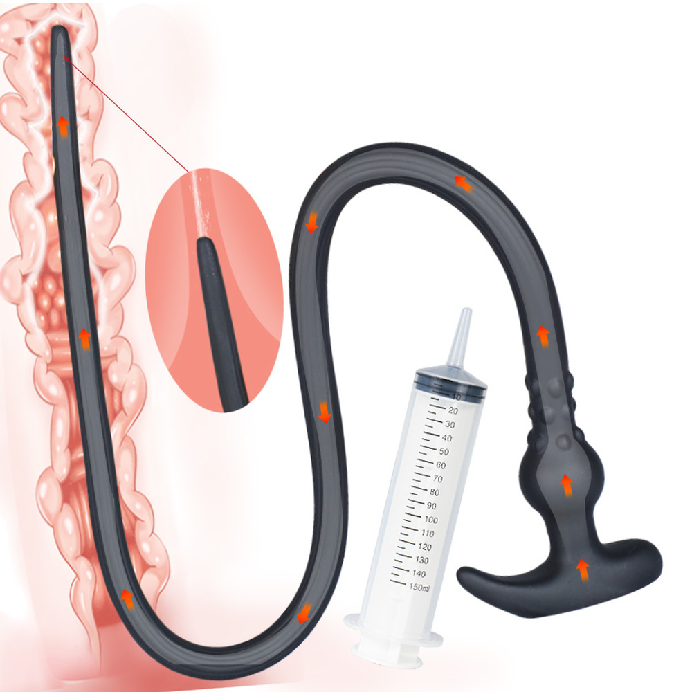 Extra long Enema Cleansing Butt Plug