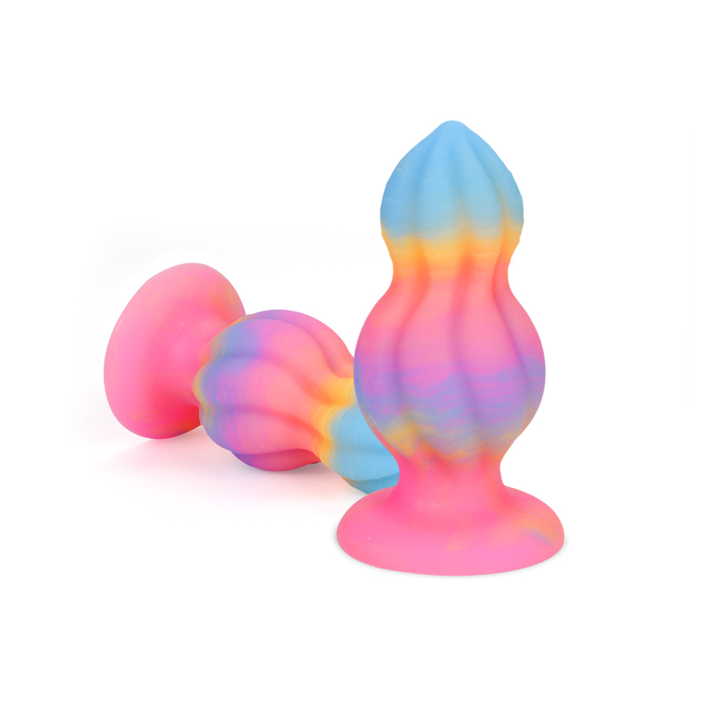 (image for) Luminous Mixed Color Butt Plug