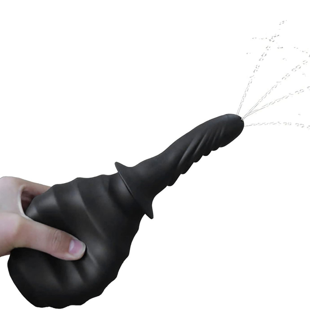 (image for) Rubber Bottle Enema Sex Anal Cleaner 5 Styles