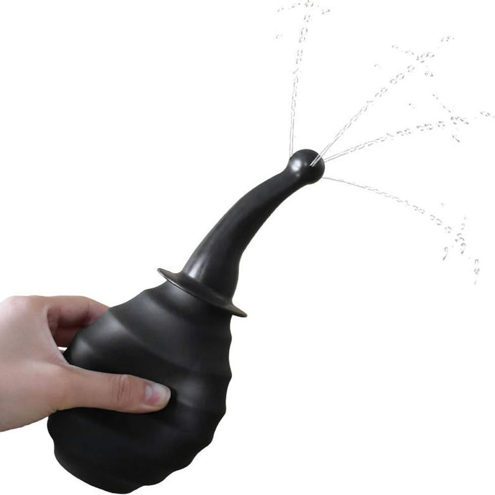 (image for) Rubber Bottle Enema Sex Anal Cleaner 5 Styles