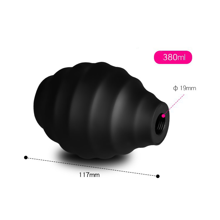 (image for) Rubber Bottle Enema Sex Anal Cleaner 5 Styles