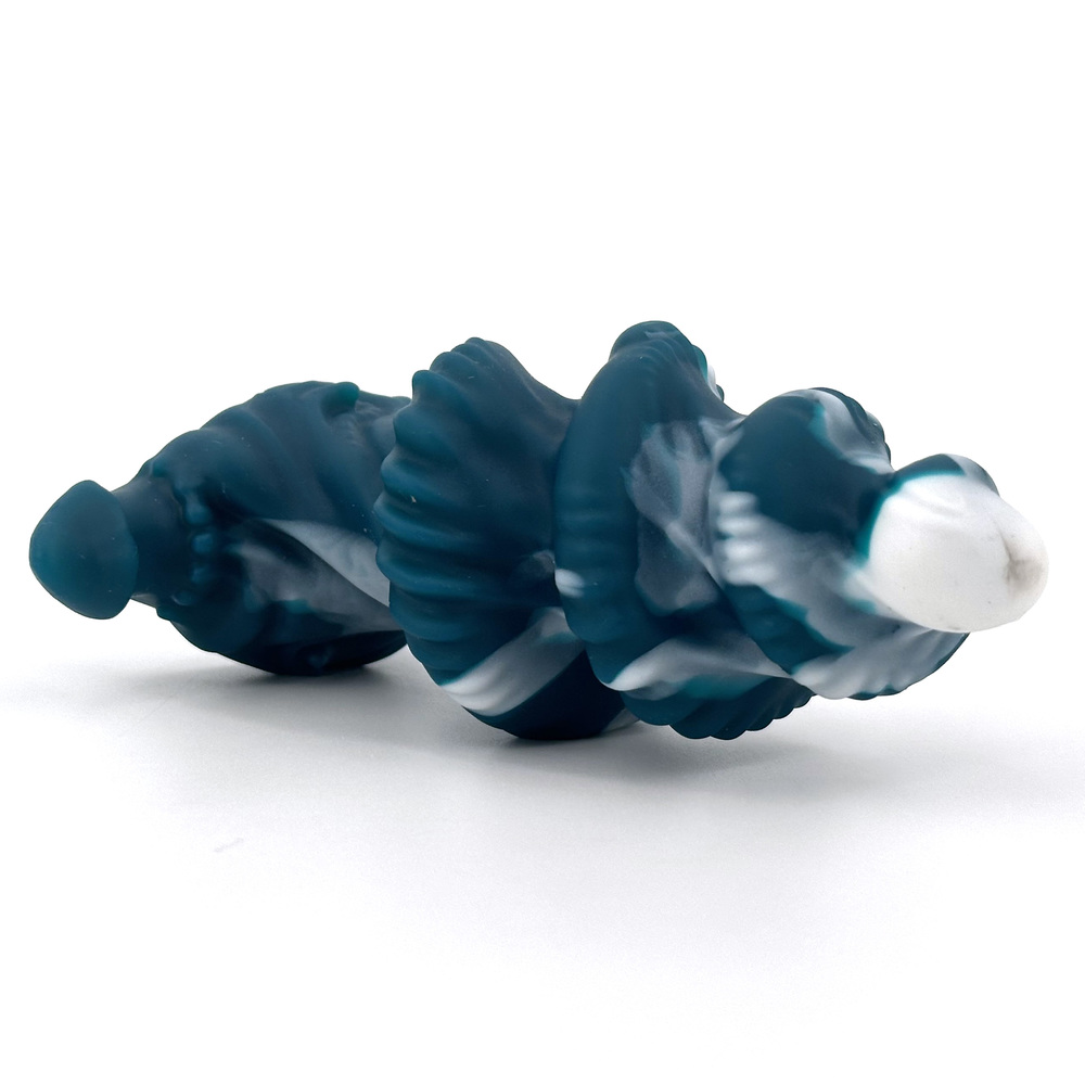 (image for) Mixed Color Spiral Anal Plug