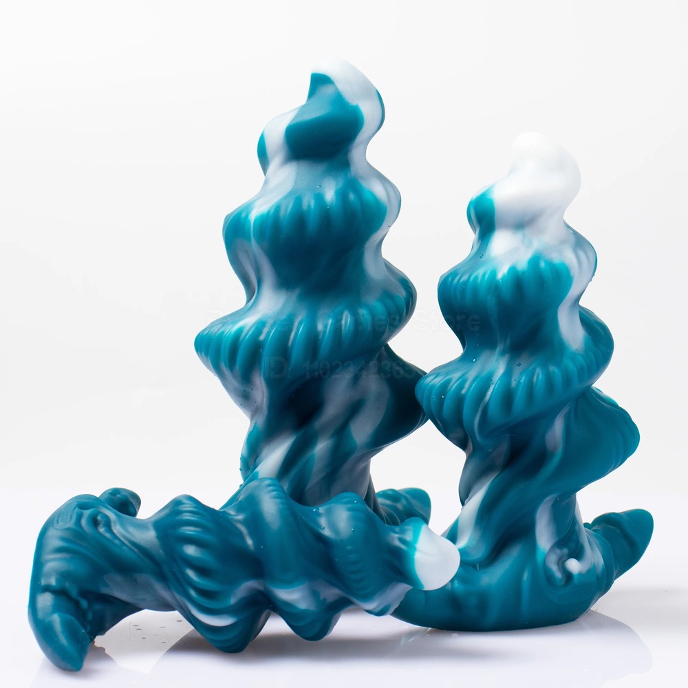 (image for) Mixed Color Spiral Anal Plug