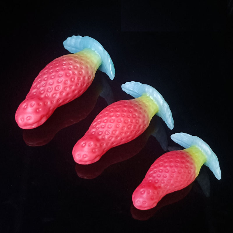(image for) Strawberry Cute Silicone Butt Plug