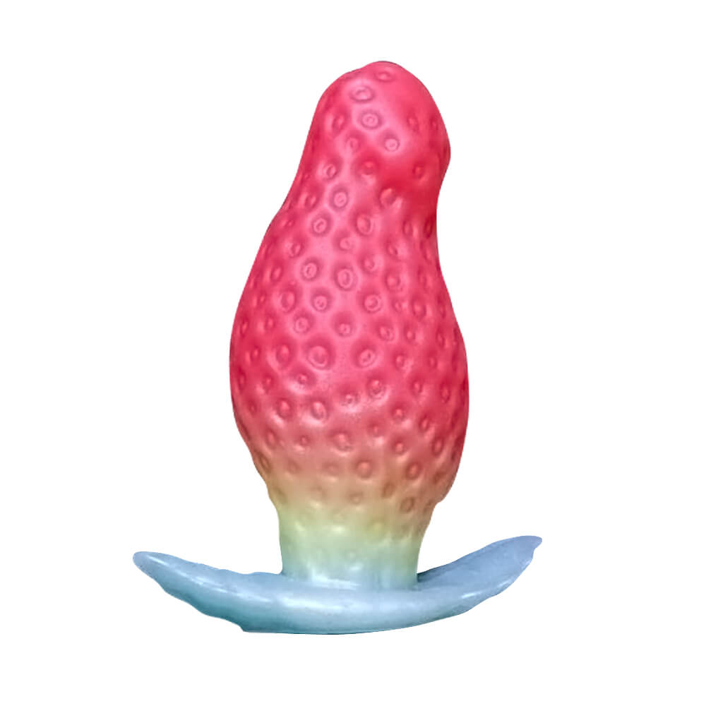 (image for) Strawberry Cute Silicone Butt Plug