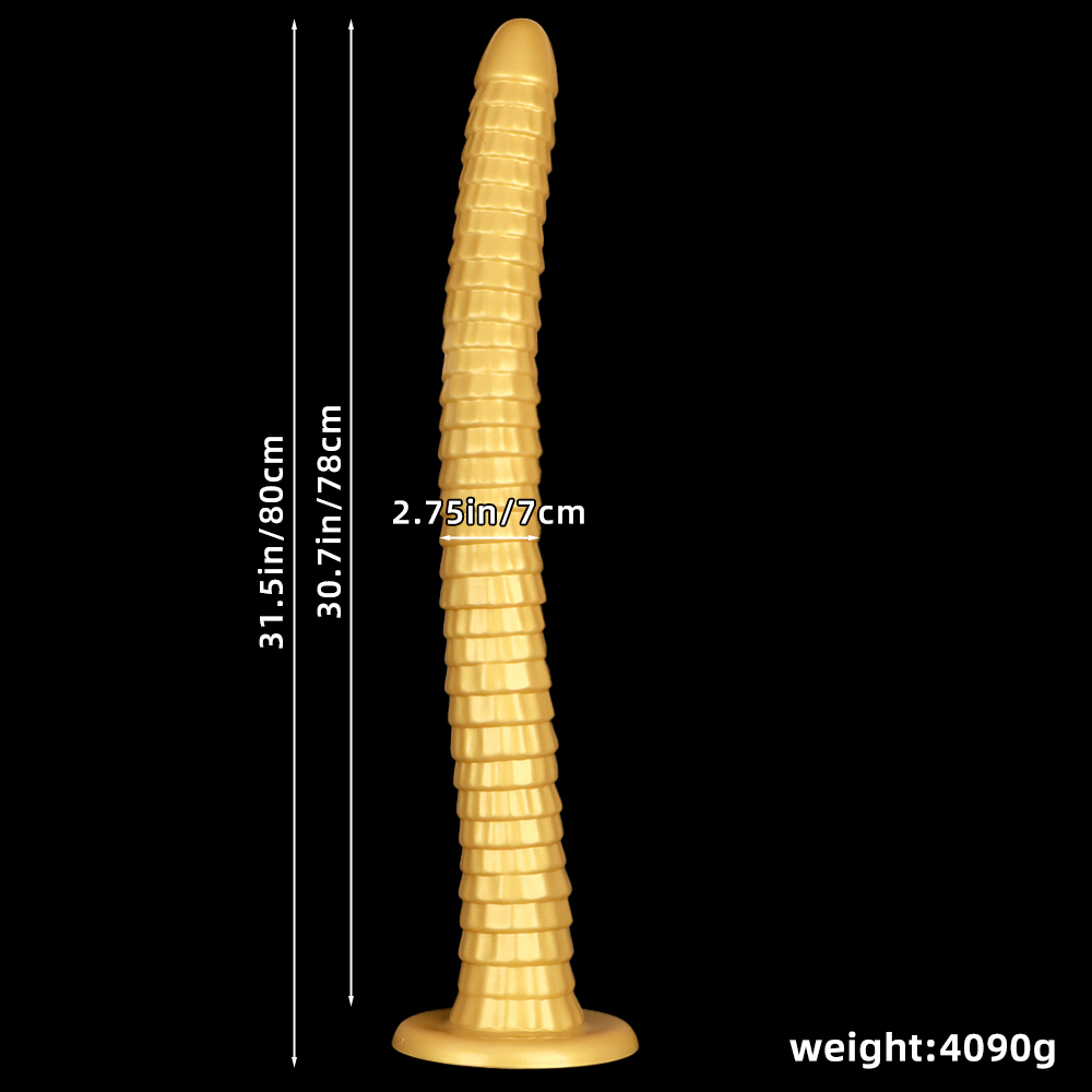 (image for) Super Long Pangolin Butt Plug - Silicone